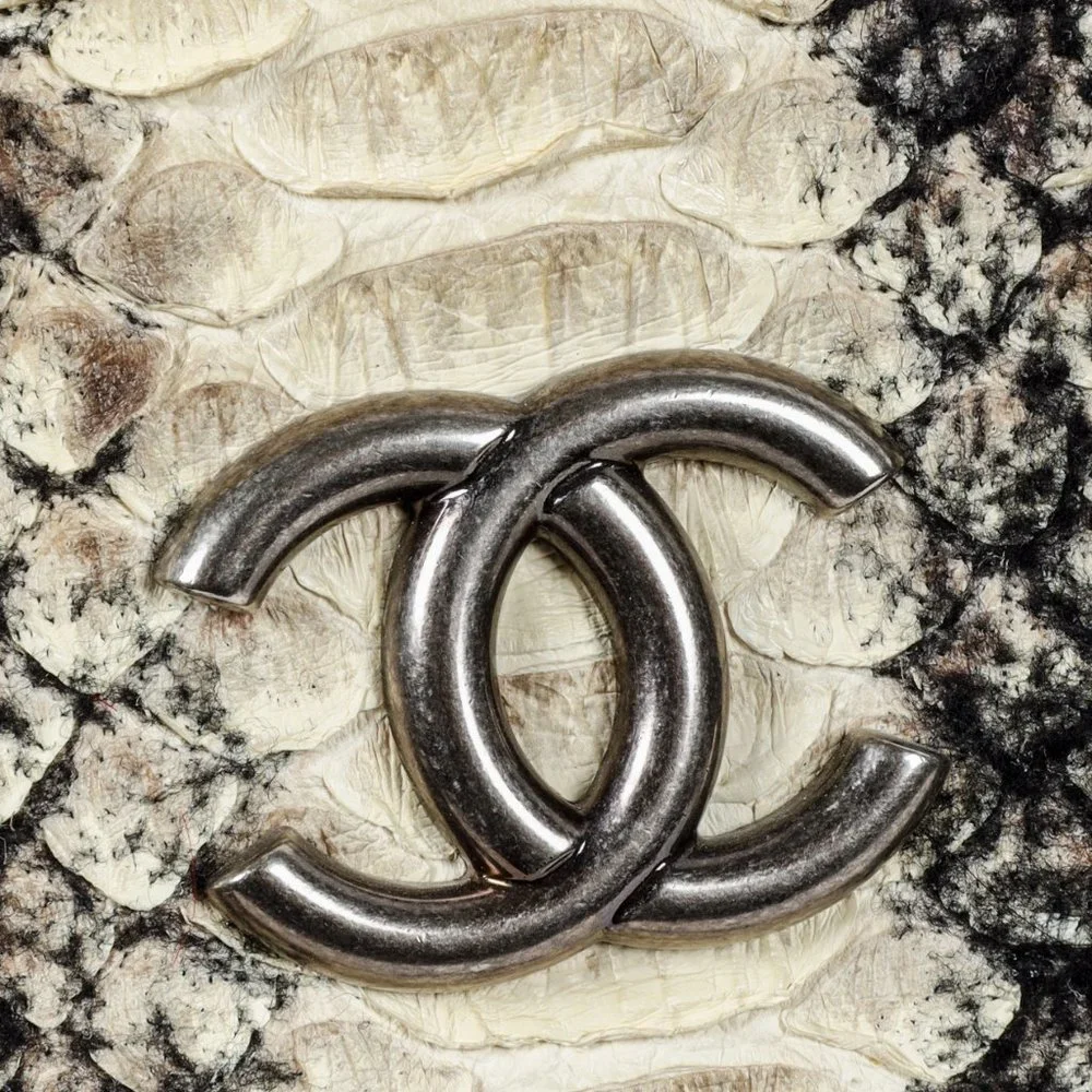 Chanel Wooled Python Tote - Picture 8 of 14